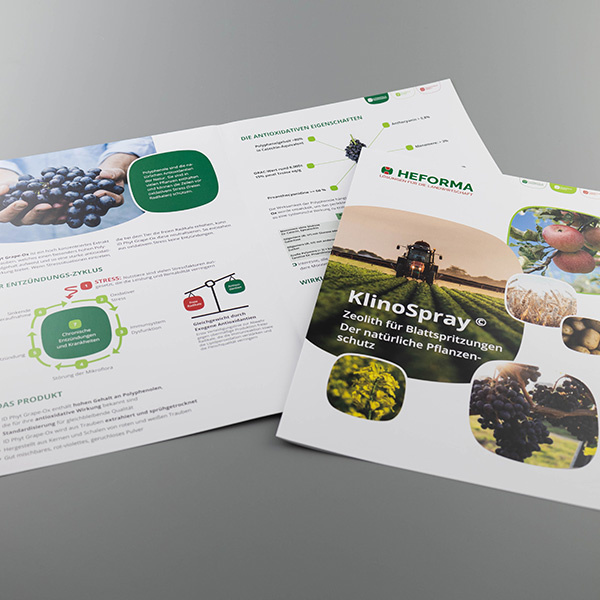 Faltblatt Heforma KlinoSpray