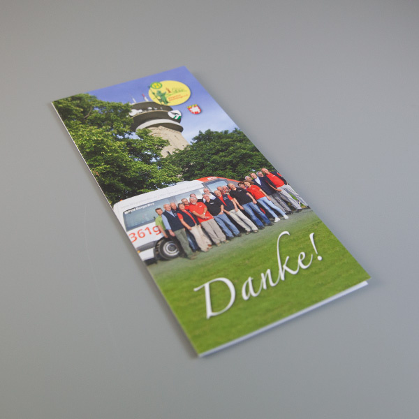 Flyergestaltung für den Bürgerbus