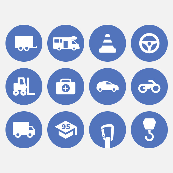Entwicklung eines Icon-Sets für ein Bildungszentrum