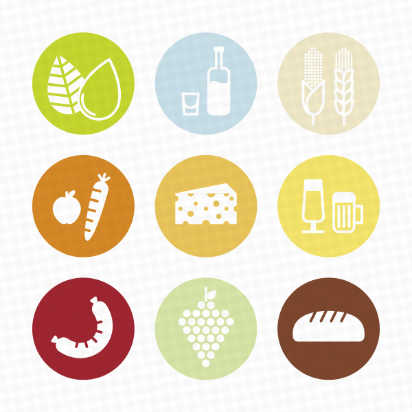 Konzeption eines Icon-Sets für ein Biotechnologieunternehmen