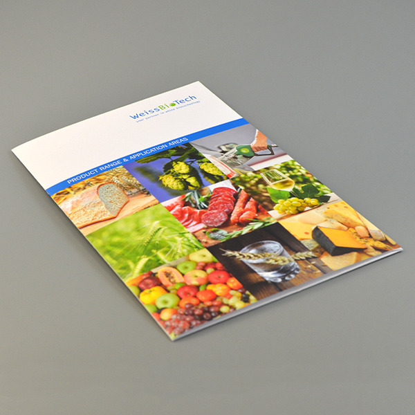 Erstellen einer Mappe für ein Biotechnologieunternehmen