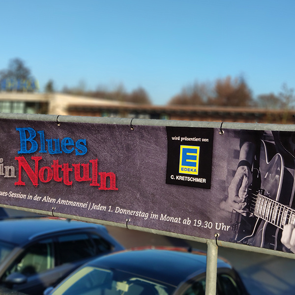 Entwicklung eines Spannplakats für ein Lokal