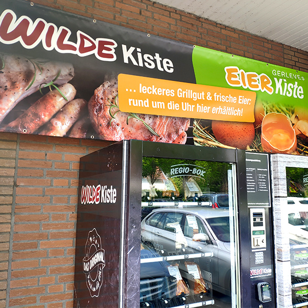 Konzeption eines Spannplakats für Lebensmittelautomaten